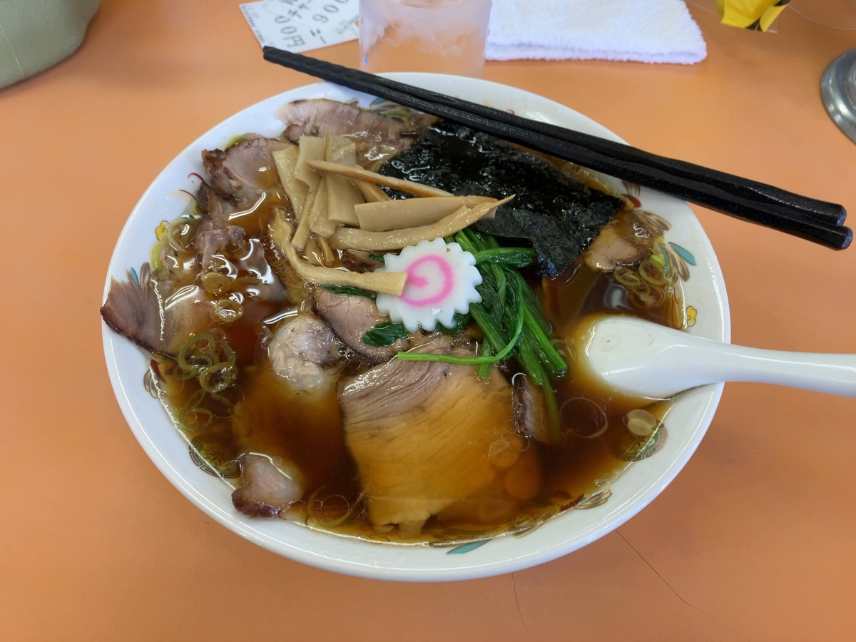 長岡生姜醤油ラーメン【青島食堂】