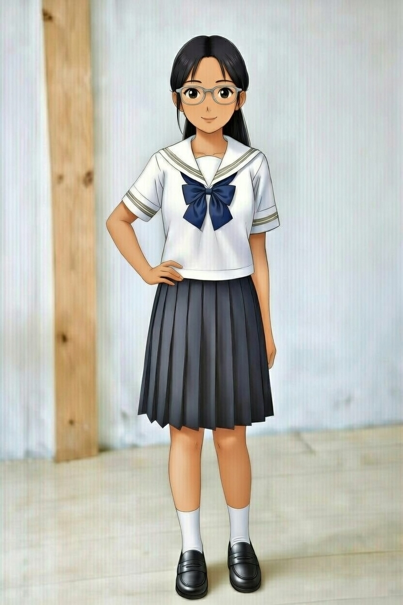放送室のお嬢さまカワニシさん。