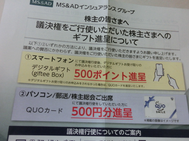 MS&AD 議決権行使