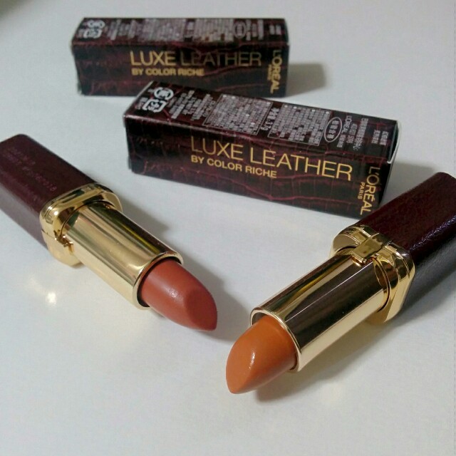 秋を彩る限定リップ、ロレアルパリ・リュクスレザーコレクション