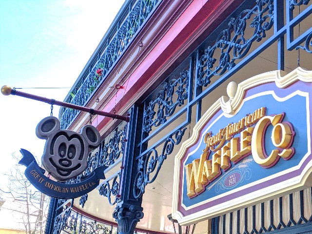 グレートアメリカン ワッフルカンパニーで朝食を 舞浜を丸呑み