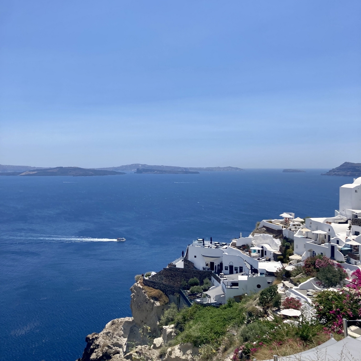 サントリーニ島 青と白のリゾート （ギリシャ旅行 その4