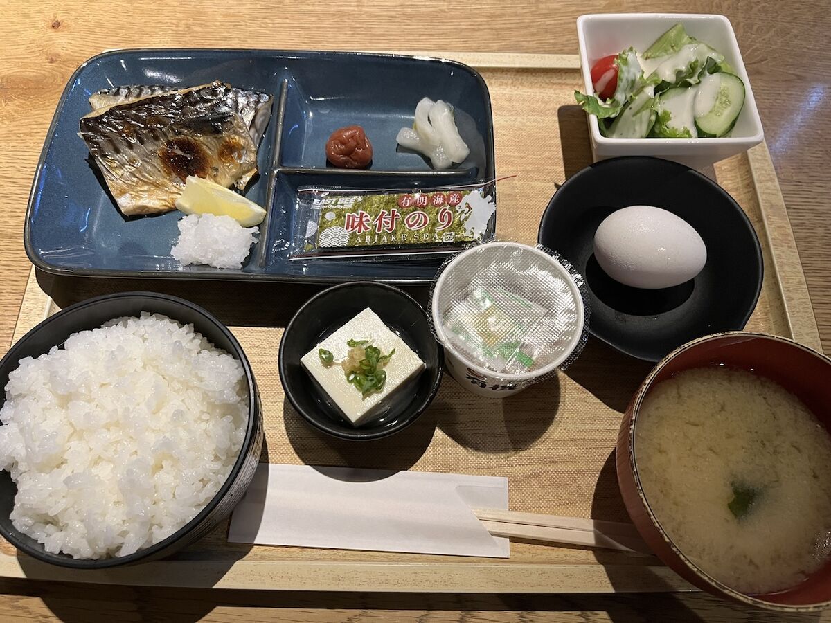 湯らっくす　朝ごはん