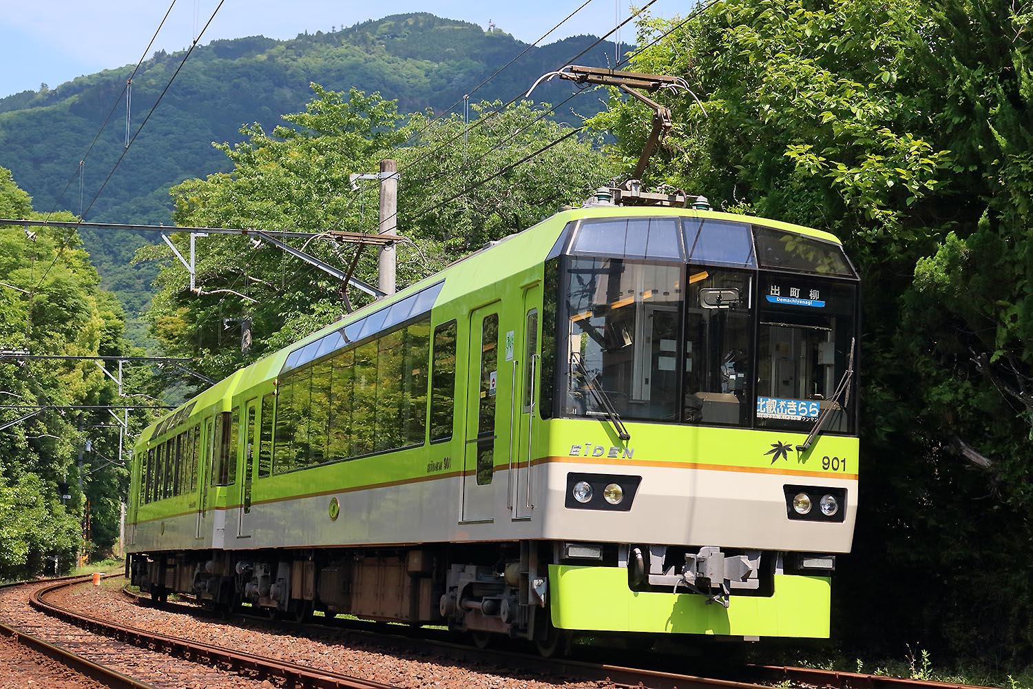 2021年5月23日「叡山電車・『ゆるゆり』ポスターや『比叡山