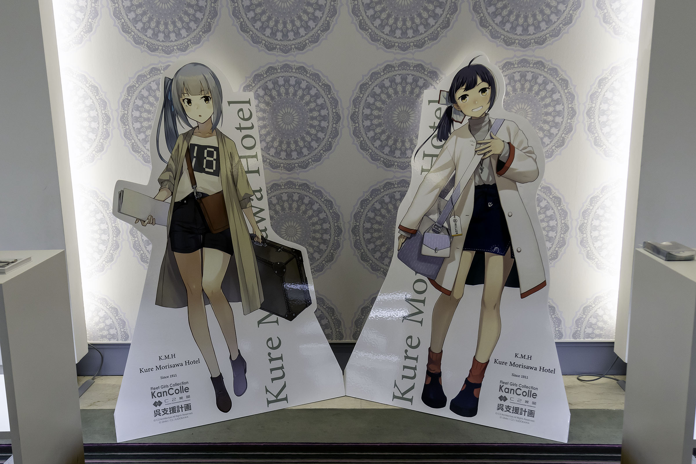 2022年5月8日「呉に寄り道し、艦これのキャラクタースタンディなどを