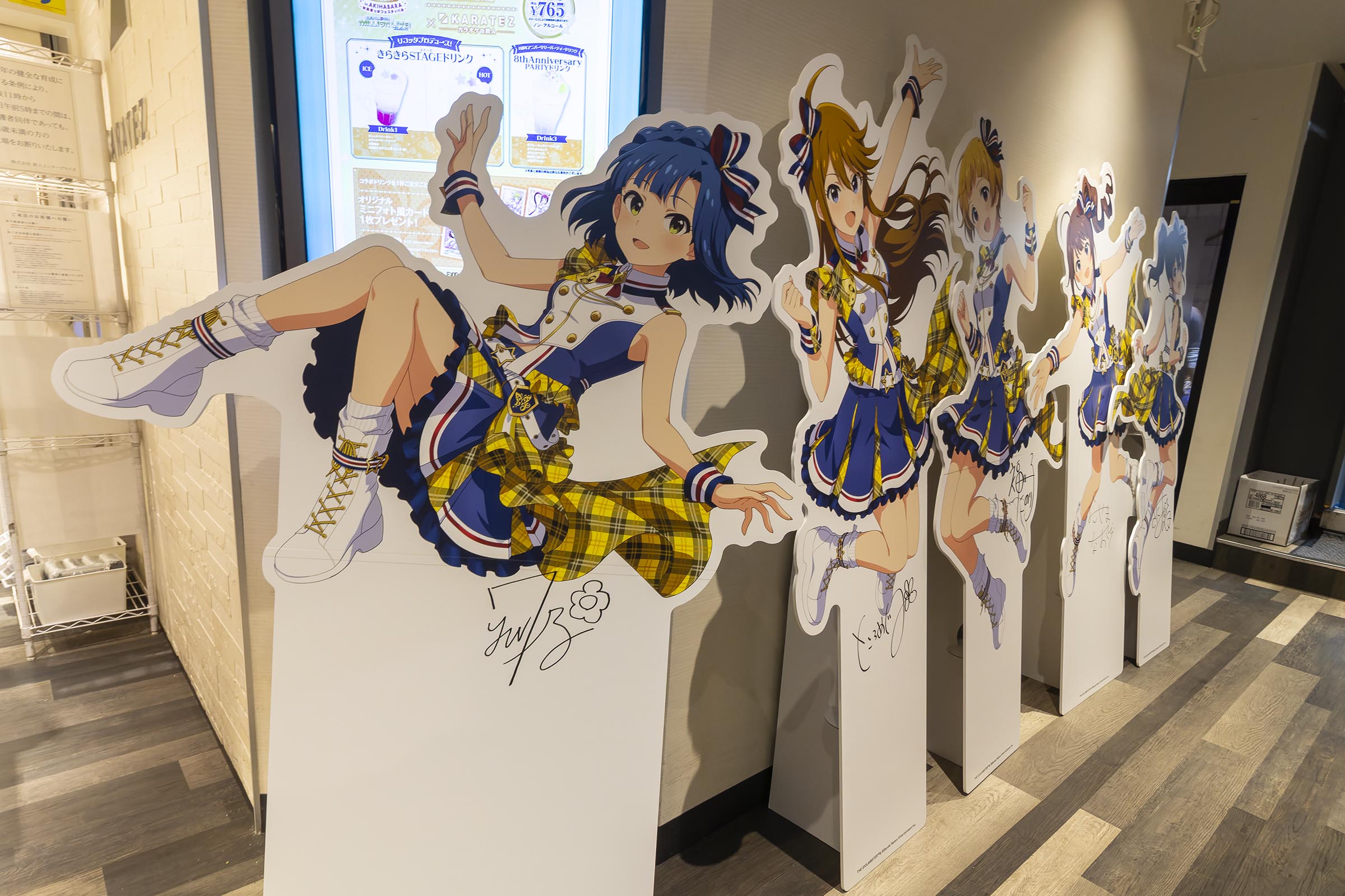 2025年6月28日・29日「52人の等身大パネル展示『ミリシタ 8th