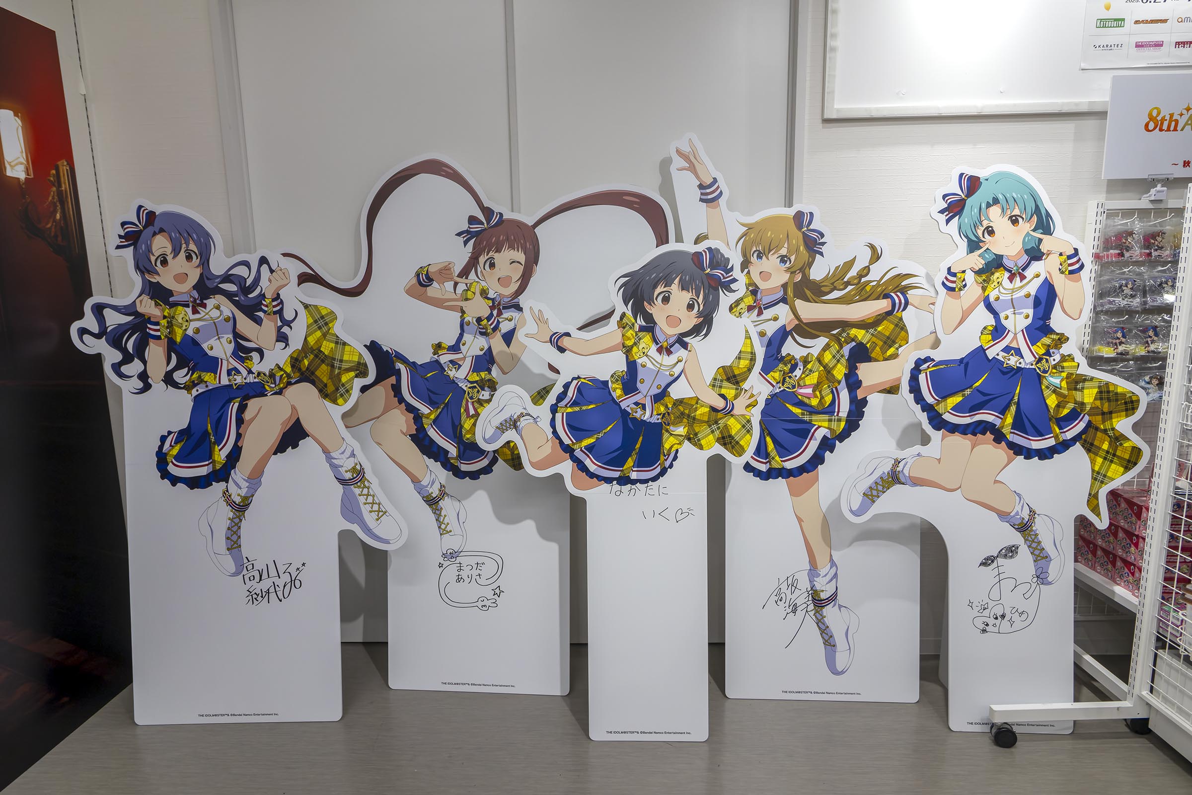 2025年6月28日・29日「52人の等身大パネル展示『ミリシタ 8th