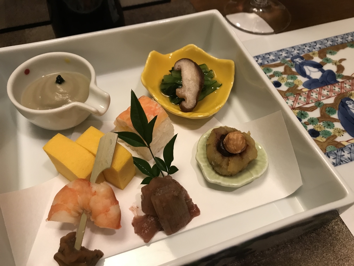 季節の会席