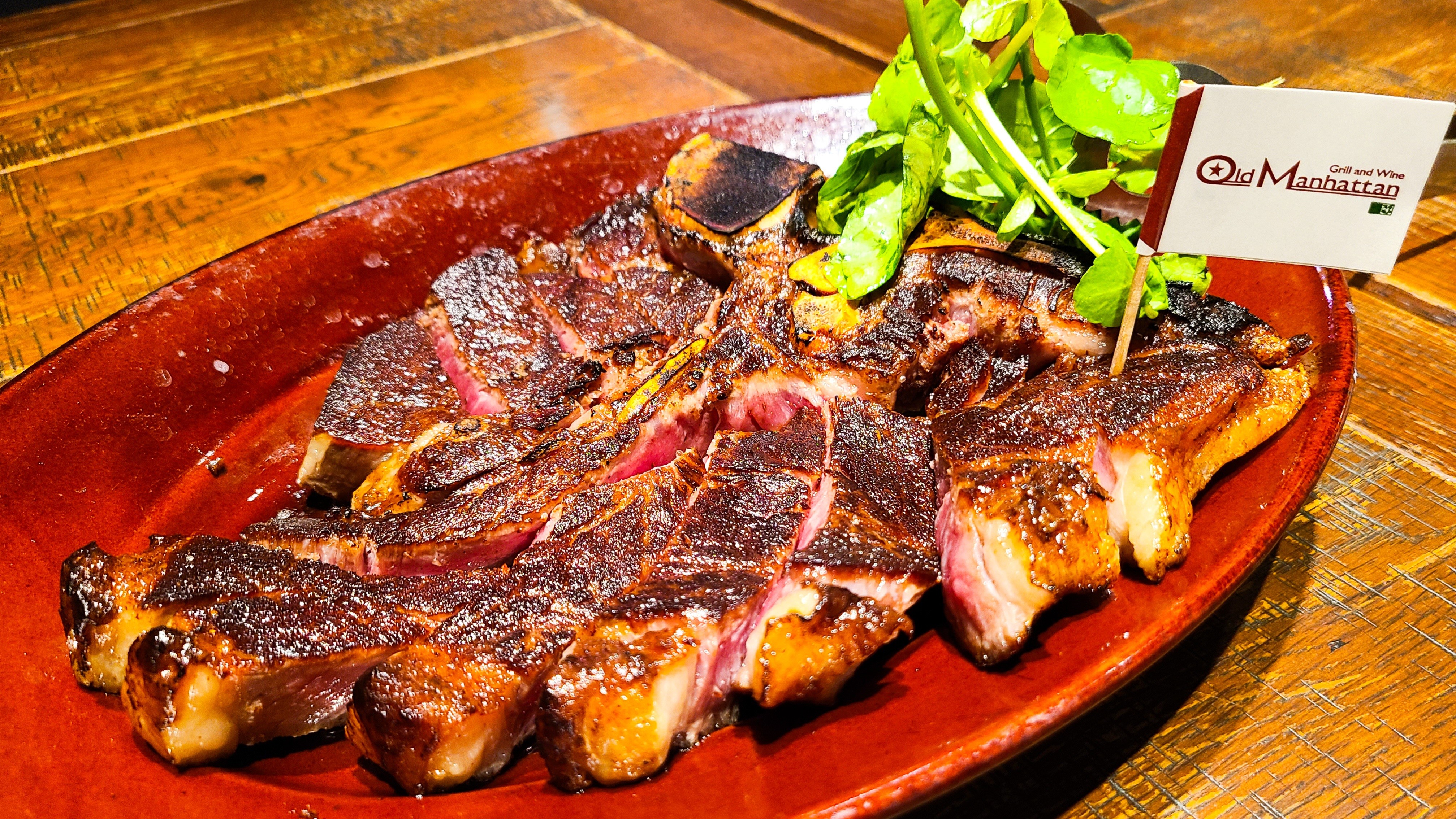 オールドマンハッタン＠池袋】Tボーンステーキが半額!!月曜日限定のT