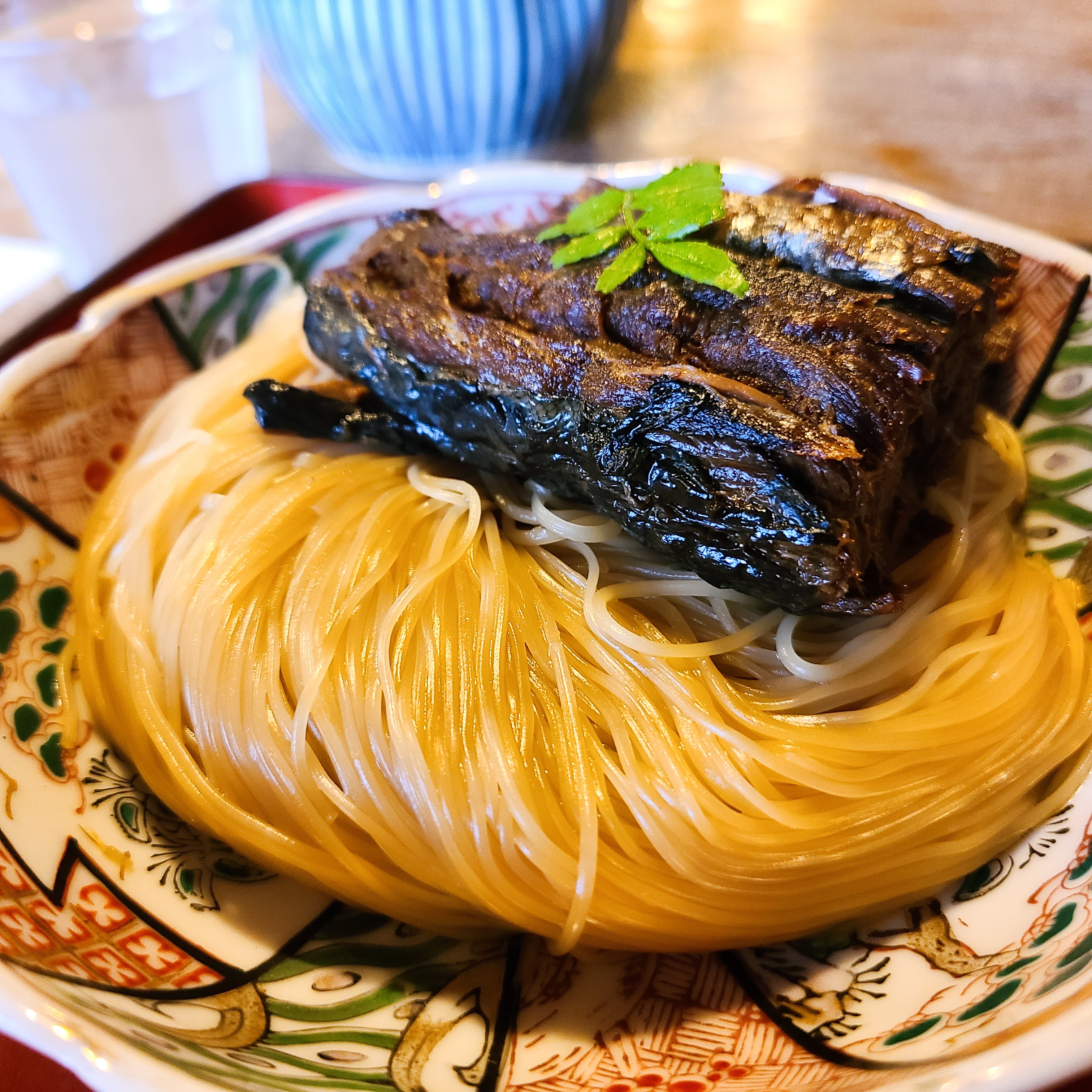 翼果楼@長浜】滋賀県湖北の郷土料理「焼鯖そうめん」が食べられるお店