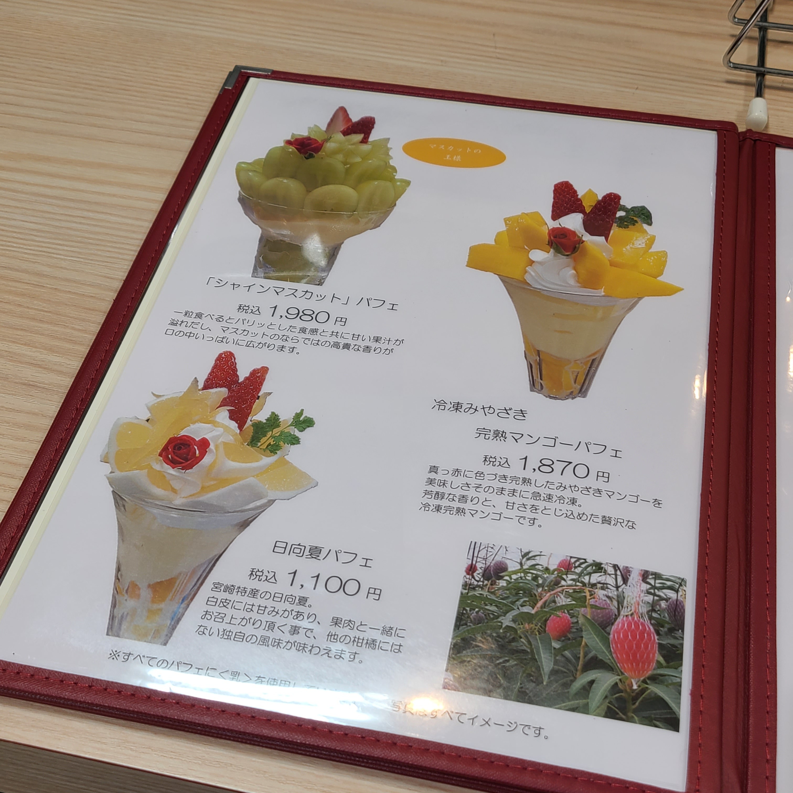 【ジュースハウスさくらんぼ宮崎】宮崎県産フルーツ使用のパフェやフルーツジュースを堪能できるお店 御成門プログラマーのグルメ記録