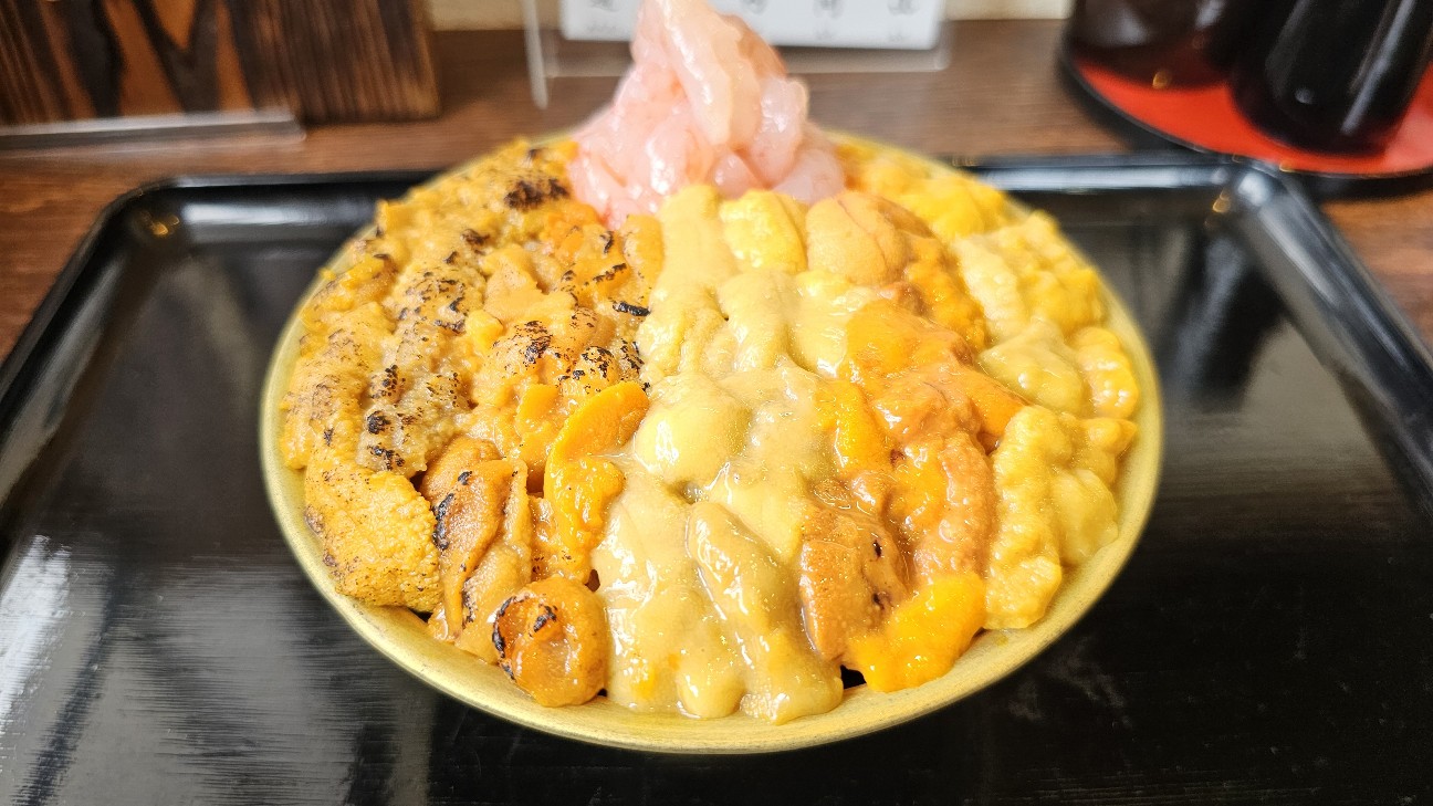 元道民うに丼 元道民うに丼 元道民うに丼 REIWA333 | 😋 #築地うに虎 #皇帝 #雲丹 #