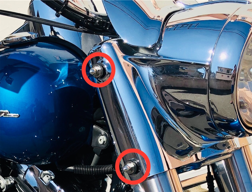 Harley7 フォグランプ1/3 ロードキングカスタムカスタム - たる