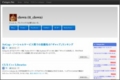 Twitter Bootstrap を適用した Web ページ