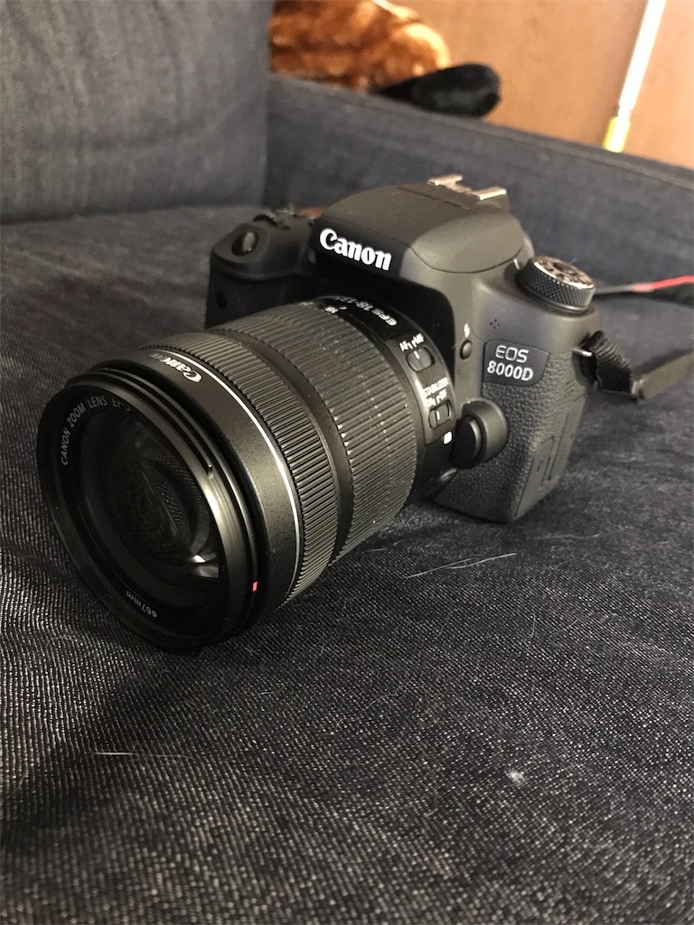 Canon Eos 8000d 持ち物サマリー