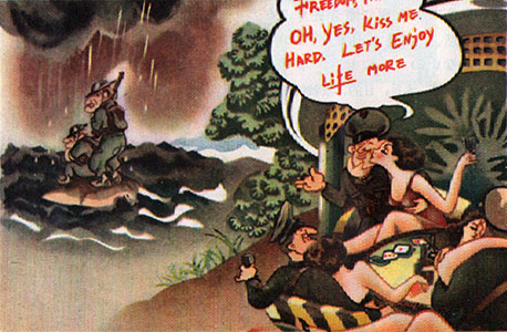 太平洋戦争時に使用された日本軍とアメリカ軍の伝単（ビラ）を調べてみ