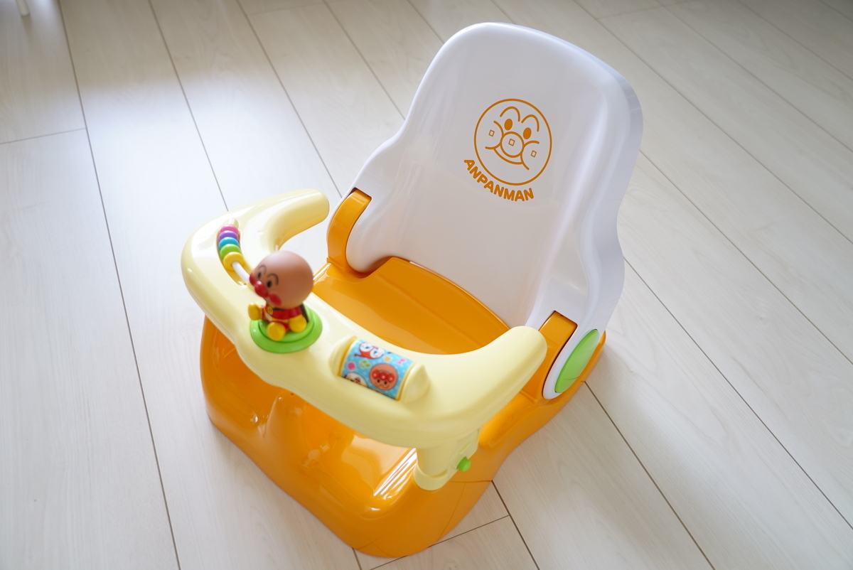 【新品•未使用】アンパンマン コンパクトおふろチェア ワンオペお風呂にアンパンマンコンパクトおふろチェアを導入した