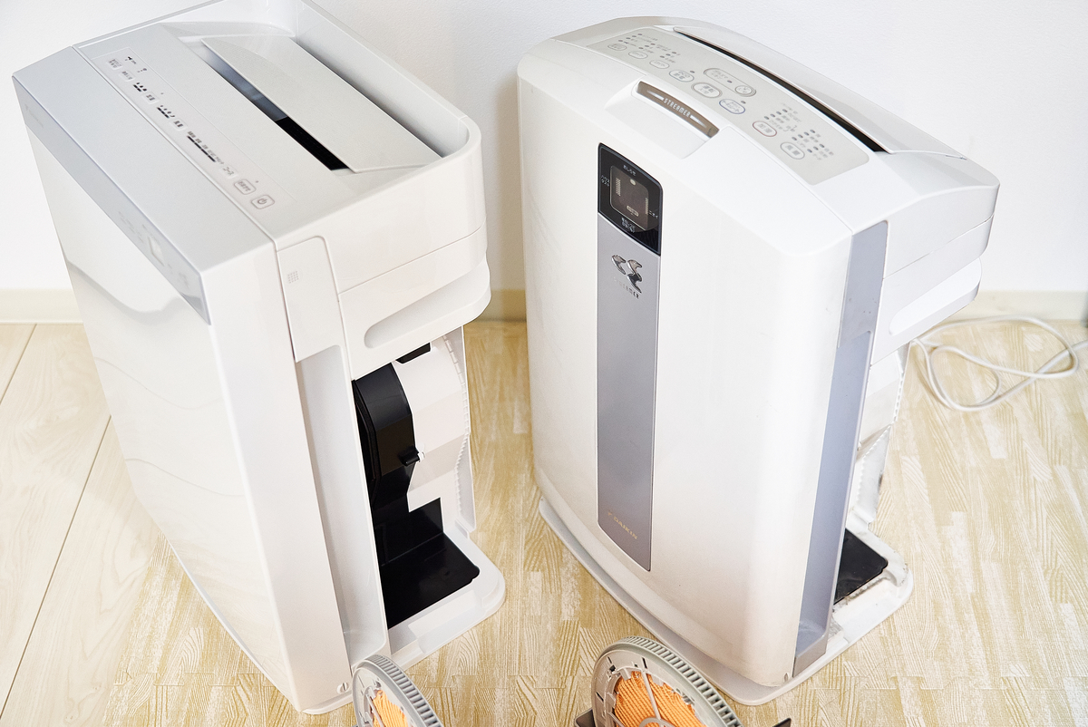 ダイキンの空気清浄機を新旧（MCK70W VS MCK70P）比較したら