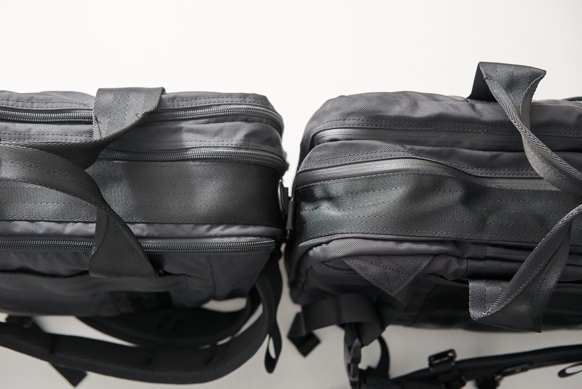 ブリーフィングの防水バッグを買ってみた！「TR-3 M MW WP」VS