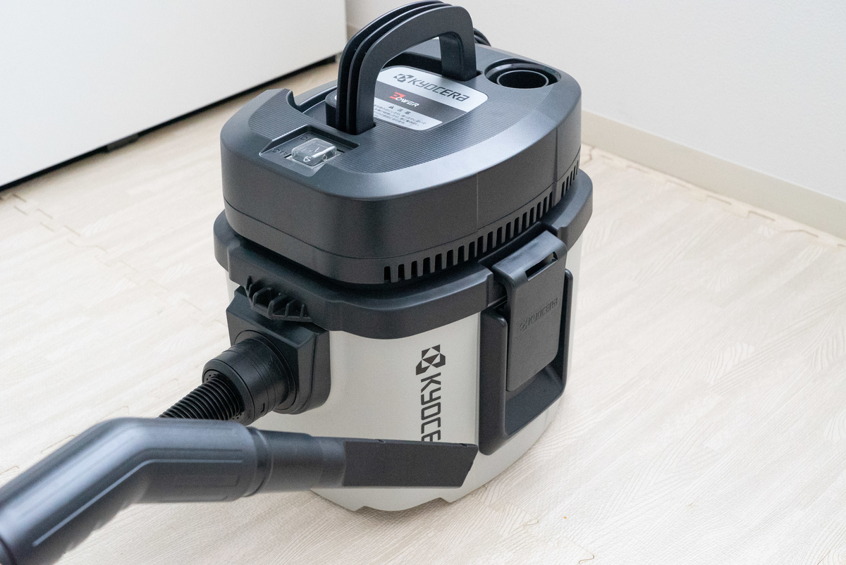 布製品を水洗いできるリンサークリーナーとして、乾湿両用掃除機「VC