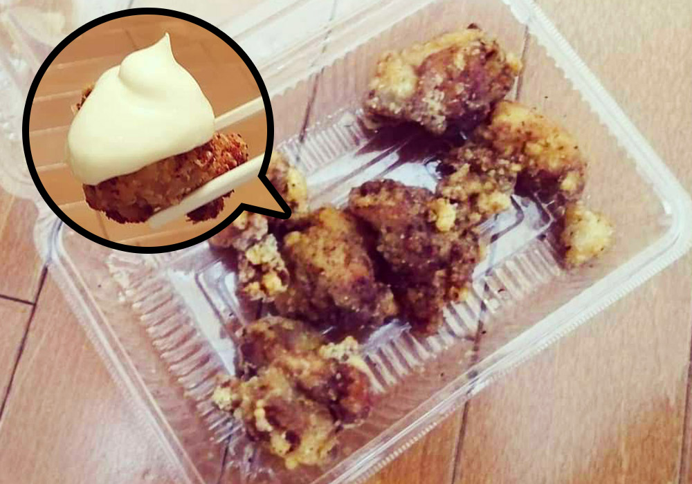 白木屋の若鶏の唐揚げ　レッドはマヨネーズでの味変がソレ◎