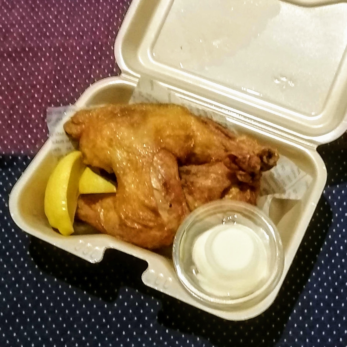 白木屋のテイクアウトセールで購入した「鶏の半身揚げ」は圧巻のボリュームで大満足！