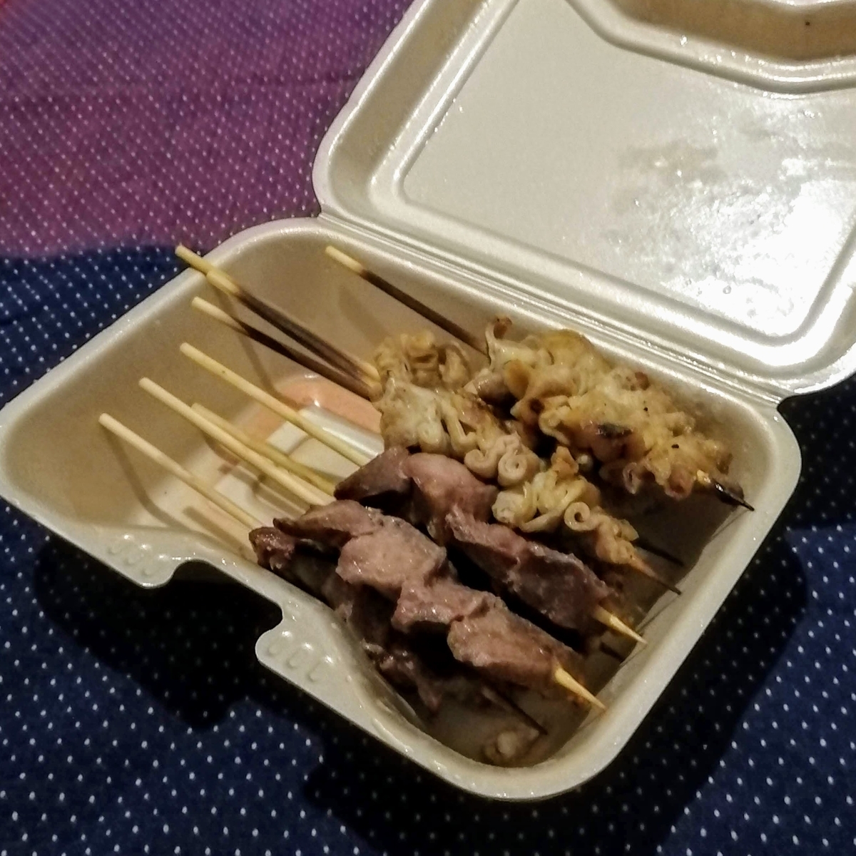 白木屋のテイクアウトセールで購入した「豚串」3種は臭みが少なくて初心者もチャンレジしやすい！