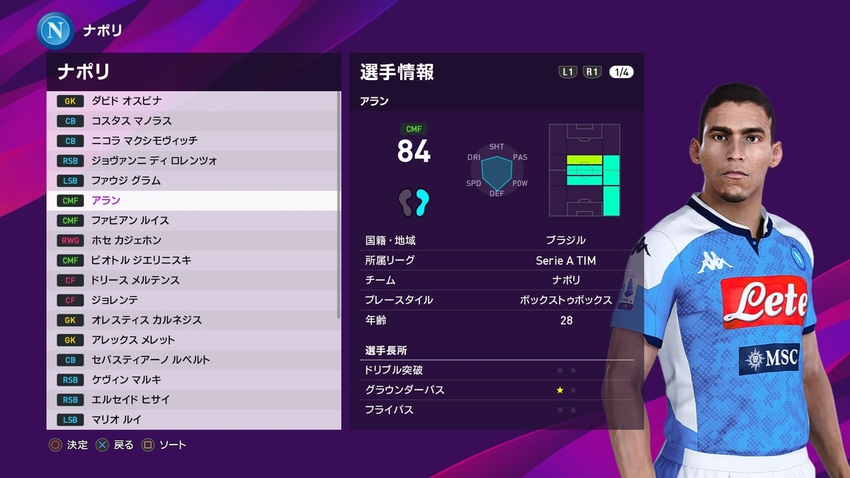 一級の潰し屋アランの使い方と能力値 スカウト情報 有能金玉選手 ウイイレ2020 ウイイレアプリ つきごのウイイレブログ Myclub攻略 一級の潰し屋アランの使い方と能力値 スカウト情報 有能金玉選手 ウイイレ2020 ウイイレアプリ つきごのウイイレブログ Myclub攻略
