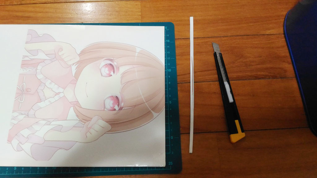 カッティング作業