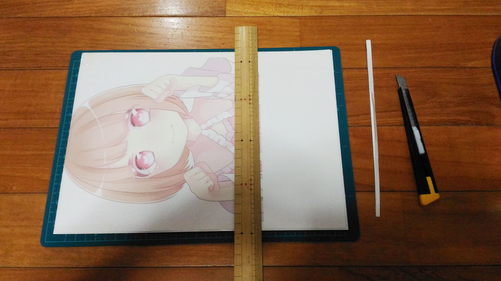 カッティング作業