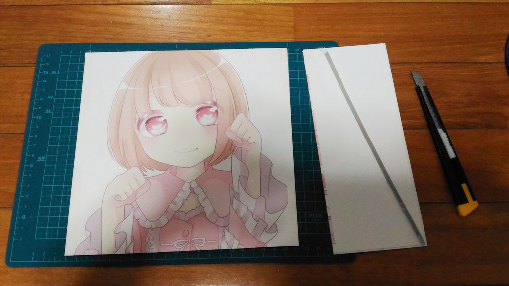 カッティング作業