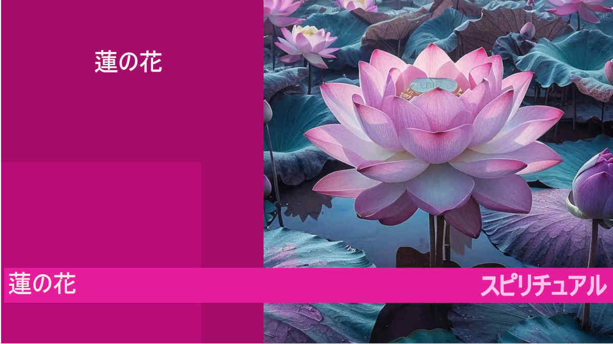 蓮の花の秘密とは！？スピリチュアル　by google AI bard
