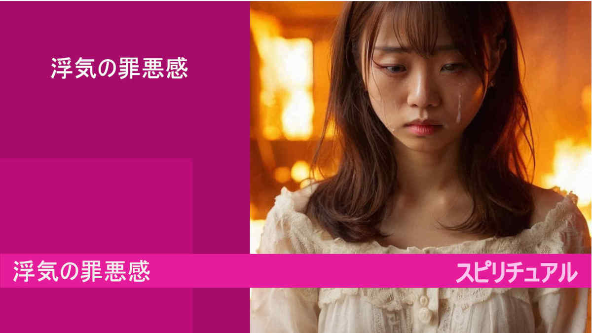 浮気の罪悪感とは？男女の違い！罪悪感の無い女は？