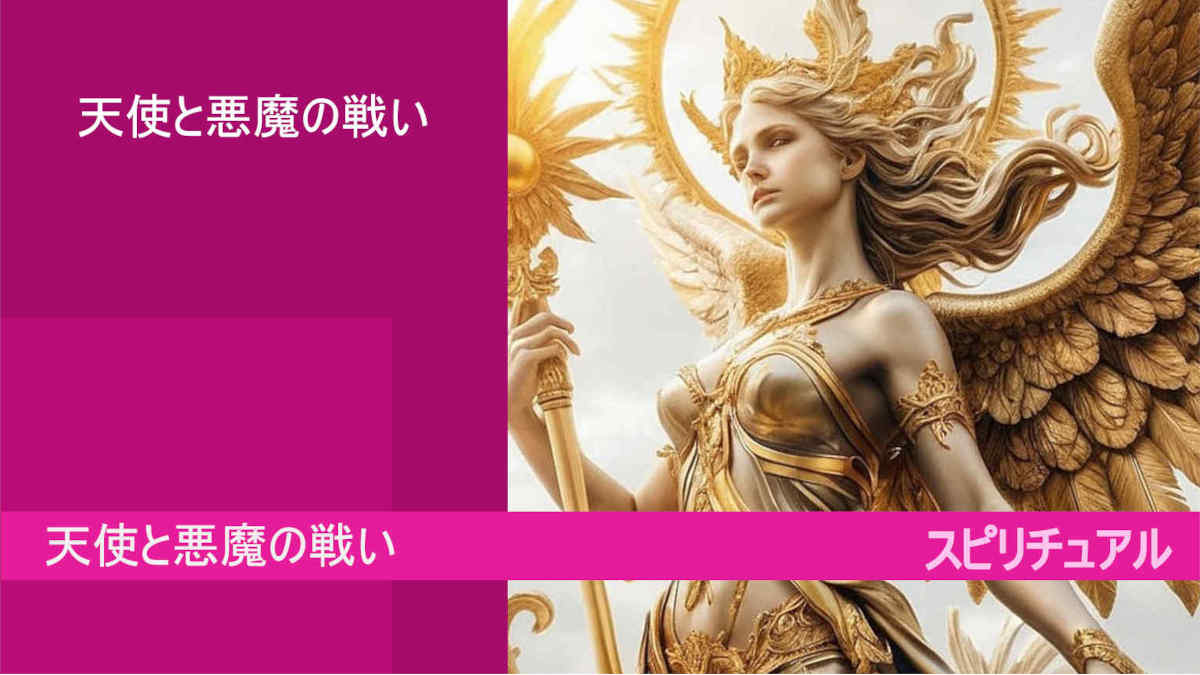 天使と悪魔の戦いとは？スピリチュアル（google AI bard)