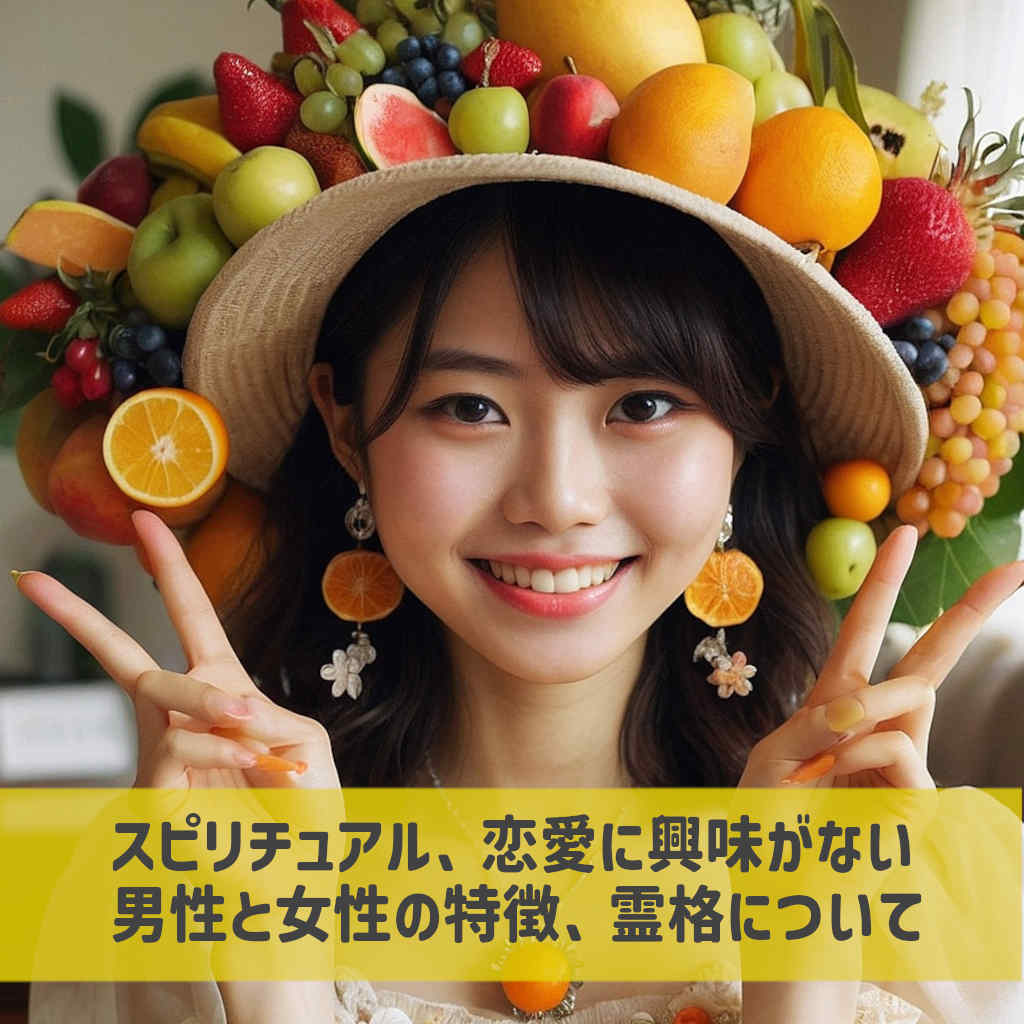スピリチュアル、恋愛に興味がない男性と女性の特徴、霊格について