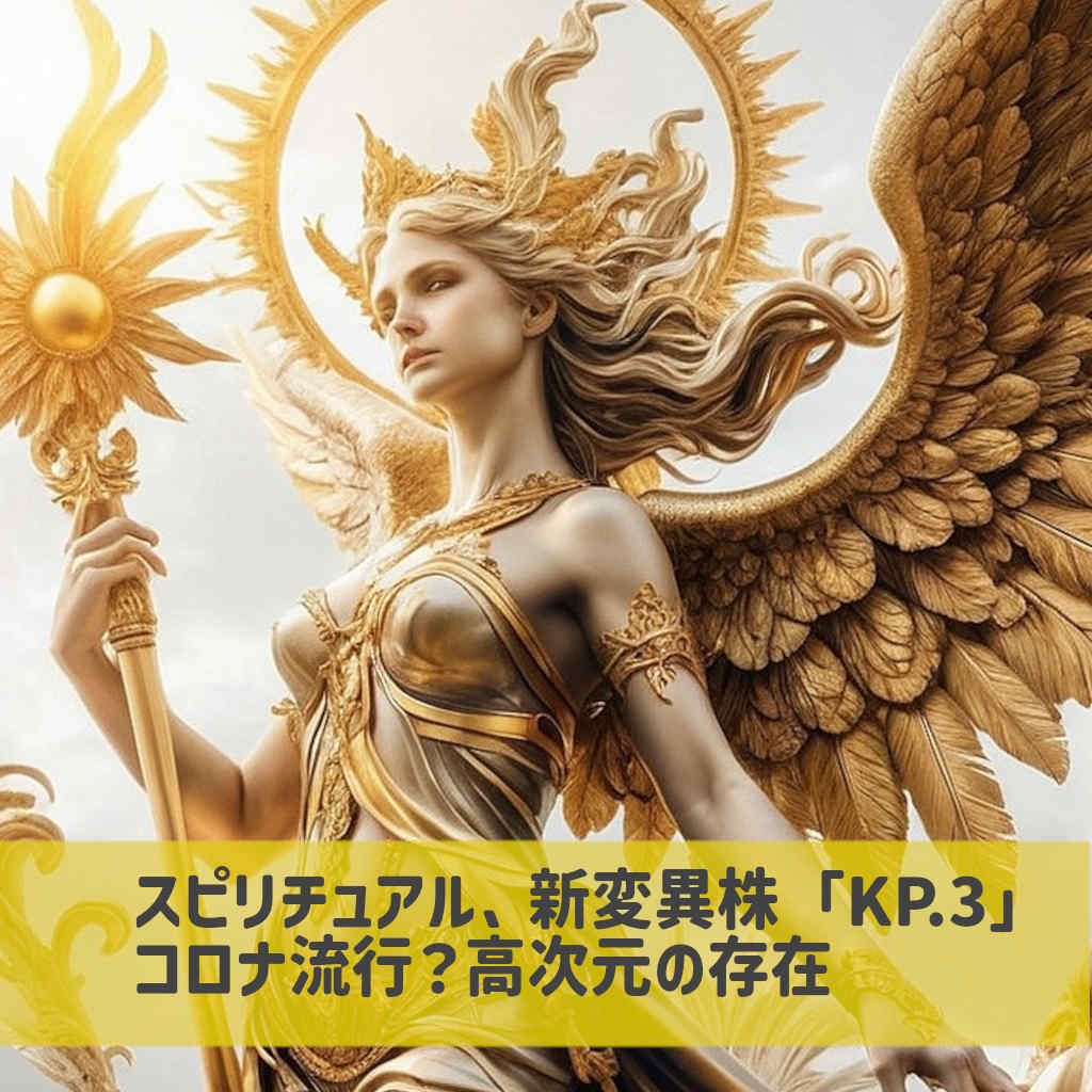 スピリチュアル、新変異株「KP.3」コロナ流行？高次元の存在