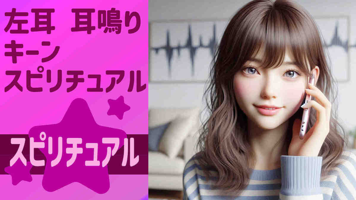 左耳 耳鳴り キーン スピリチュアル