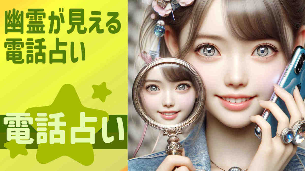 3，幽霊が見える 電話占い：恐ろしい幽霊体験…電話占いで霊能者と繋がり解決の糸口を掴む