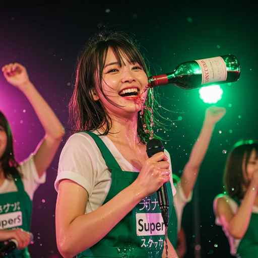 【ワイン編】無料AI画像 | アイドルグループのフリー写真30選030