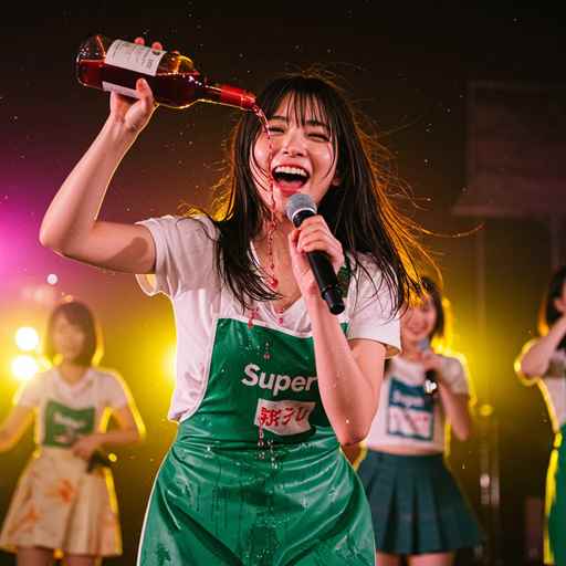 【ワイン編】無料AI画像 | アイドルグループのフリー写真30選028