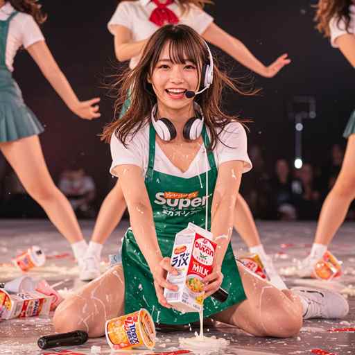 無料画像 AI画像 | アイドル アイドルグループ【カップラーメン編】のフリー写真30選028