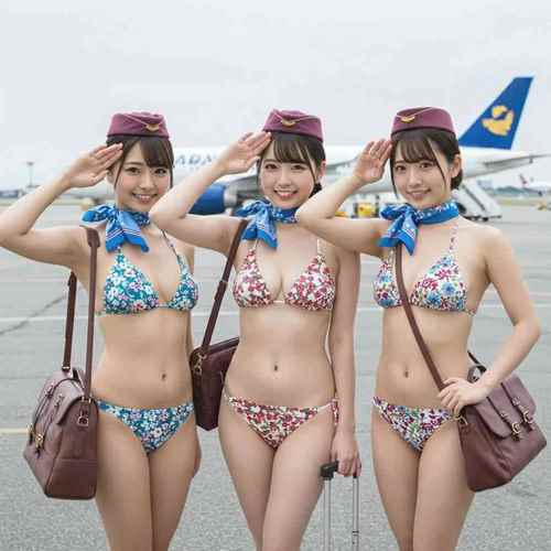 無料画像 AI画像 | アイドル 【CA 女性 水着】のフリー写真30選03