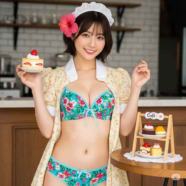 メイド 下着/AI画像生成/無料プロンプト/AI画像08