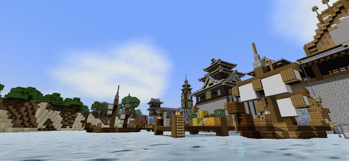 ツッキャオの和風な街づくり マイクラ統合版