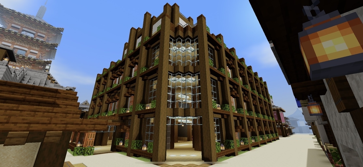 ツッキャオの和風な街づくり マイクラ統合版