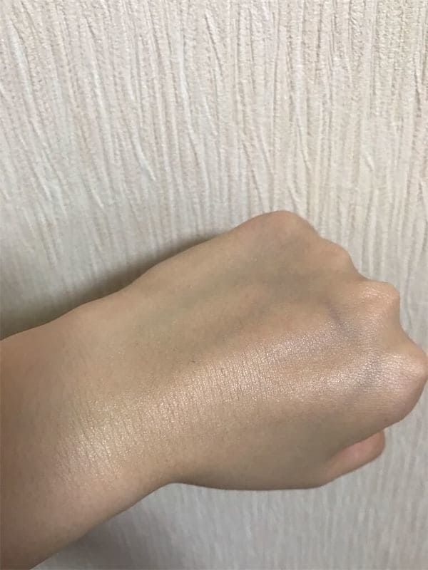 ナチュラグラッセメイクアップクリームのツヤ感