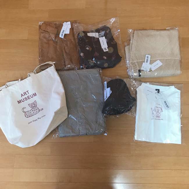 f:id:tumuji2:20190101133910j:plain メルロー福袋2019 中身 ARTMUSEUM