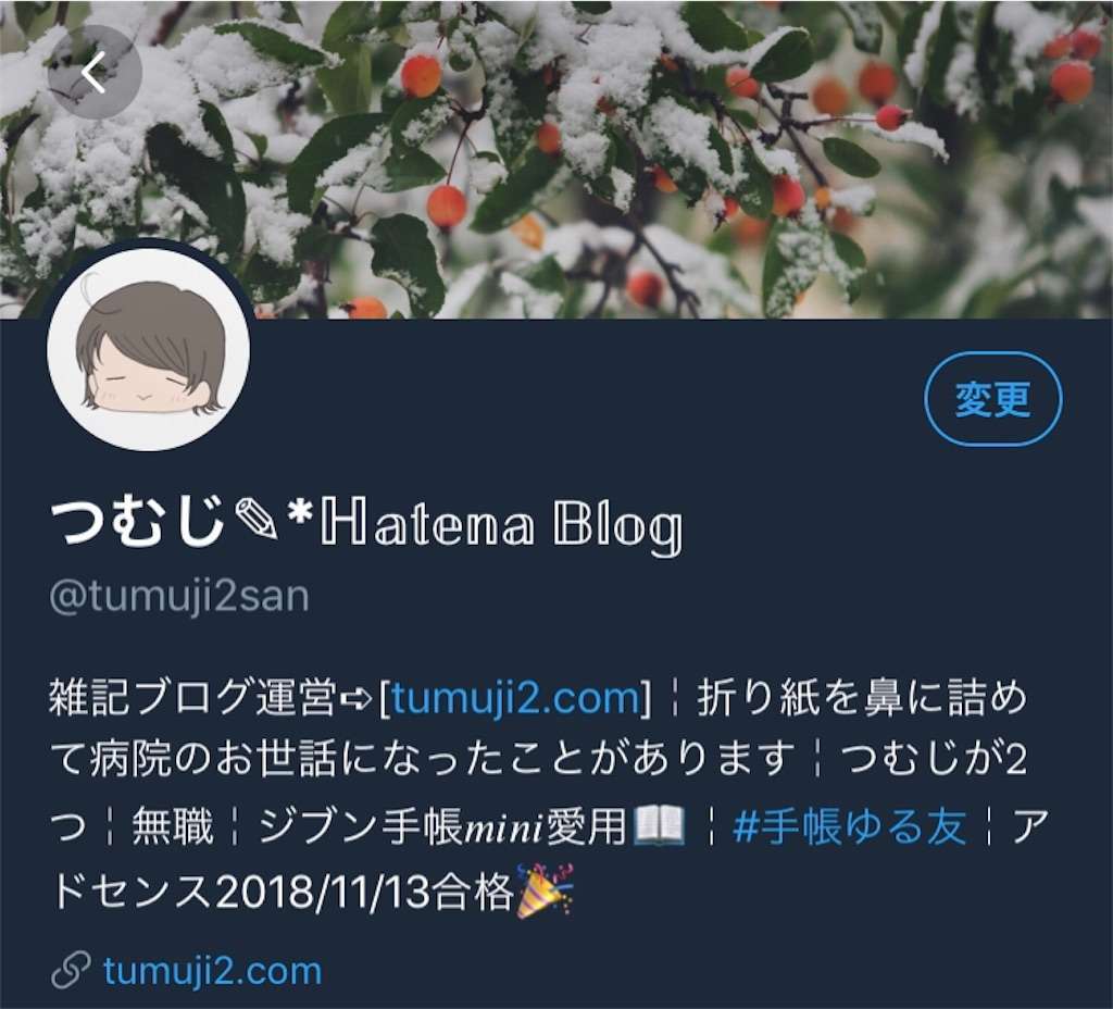 f:id:tumuji2:20190119163454j:plain Plain Style Twitter