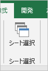 リボンに登録、大きなボタン