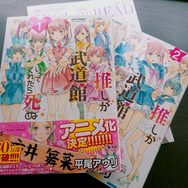 【激レア】　推しが武道館いってくれたら死ぬ　平尾アウリ　ハート型パスケース　百合 推しが武道館いってくれたら死ぬ 8 [Oshi ga Budoukan